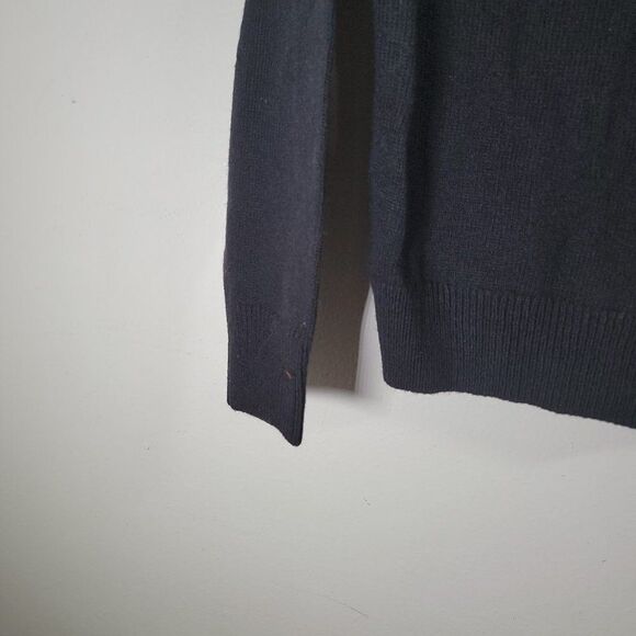 Amazon Essentials Mens Black V Neck Long Sleeve Pullover Sweater Size Small - Picture 5 of 8